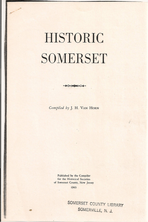 Historic Somerset Cover